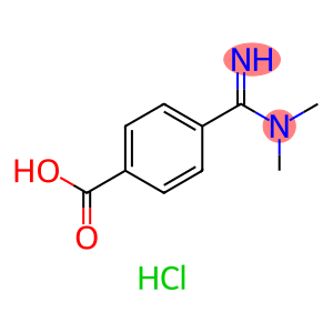 [(Dimethylamino)iminomethyl]benzoic acid monohydrochloride