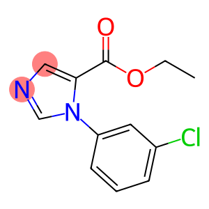 1H-Imidazole-5-carboxylic acid, 1-(3-chlorophenyl)-, ethyl ester
