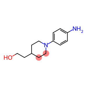 4-Piperidineethanol, 1-(4-aminophenyl)-