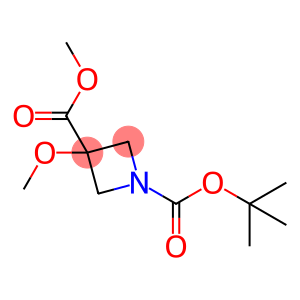 1-(tert-butyl) 3-methyl 3-methoxyazetidine-1,3-dicarboxylate