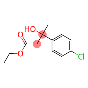 Benzenepropanoic acid, 4-chloro-β-hydroxy-β-methyl-, ethyl ester