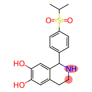 1-[p-(Isopropylsulfonyl)phenyl]-1,2,3,4-tetrahydro-6,7-isoquinolinediol