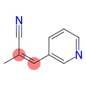 2-Propenenitrile, 2-methyl-3-(3-pyridinyl)-, (2Z)-