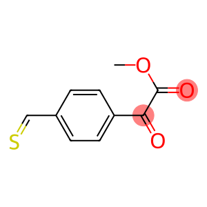 Benzeneacetic acid, 4-(methylthio)-α-oxo-, methyl ester