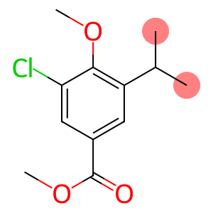 Methyl 3-chloro-5-isopropyl-4-methoxybenzoate
