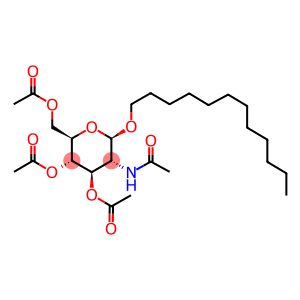 β-D-Glucopyranoside, dodecyl 2-(acetylamino)-2-deoxy-, 3,4,6-triacetate
