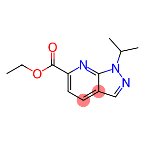 1H-Pyrazolo[3,4-b]pyridine-6-carboxylic acid, 1-(1-methylethyl)-, ethyl ester