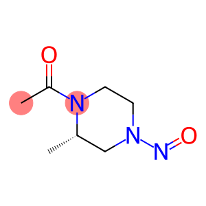 Piperazine, 1-acetyl-2-methyl-4-nitroso-, (2S)- (9CI)