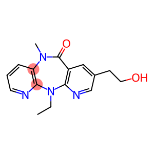 6H-Dipyrido[3,2-b:2',3'-e][1,4]diazepin-6-one,11-ethyl-5,11-dihydro-8-(2-hydroxyethyl)-5-methyl-