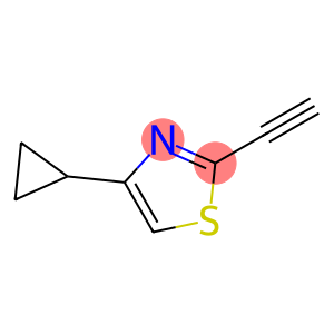 Thiazole, 4-cyclopropyl-2-ethynyl- (9CI)