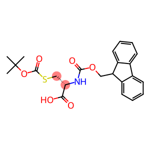 (R)-2-((((9H-Fluoren-9-yl)Methoxy)carbonyl)aMino)-3-((tert-butoxycarbonyl)thio)propanoic acid