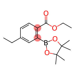2-Ethoxycarbonyl-5-ethylphenylboronic acid pinacol ester