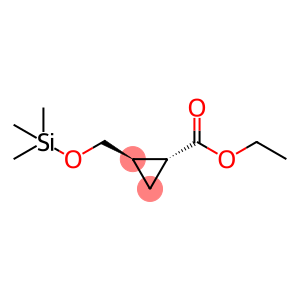 rel-Ethyl (1R,2R)-2-(((trimethylsilyl)oxy)methyl)cyclopropane-1-carboxylate