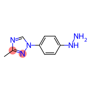 1-(4-hydrazinophenyl)methyl-1,2,4-triazole