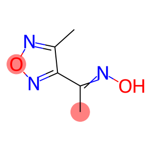 Ethanone, 1-(4-methyl-1,2,5-oxadiazol-3-yl)-, oxime (9CI)