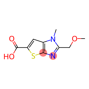 1H-Thieno[2,3-d]imidazole-5-carboxylic  acid,  2-(methoxymethyl)-1-methyl-
