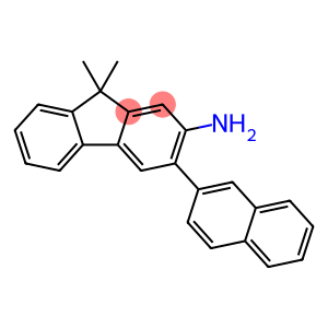 2-Amino-3-(2-naphthyl)-9,9-dimethylfluorene