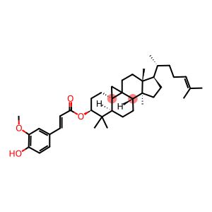 3-(4-Hydroxy-3-methoxyphenyl)propenoic acid cycloart-24-en-3β-yl ester