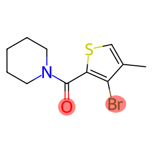 (3-Bromo-4-methyl-2-thienyl)-1-piperidinylmethanone