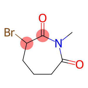 3-溴-1-甲基氮杂环庚烷-2,7-二酮