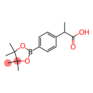 Benzeneacetic acid, α-methyl-4-(4,4,5,5-tetramethyl-1,3,2-dioxaborolan-2-yl)-