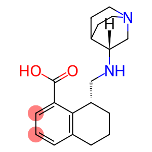 (S)-8-[3S-奎宁-3-氨甲基]-5,6,7,8-四氢-1-萘甲酸
