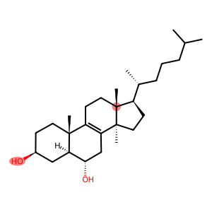 14-Methyl-5α-cholest-8-ene-3β,6α-diol