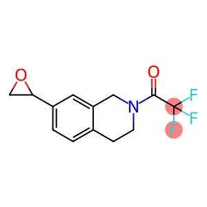 2,2,2-trifluoro-1-[7-(oxiran-2-yl)-1,2,3,4-tetrahydroisoquinolin-2-yl]ethan-1-one
