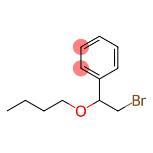 Benzene, (2-bromo-1-butoxyethyl)-