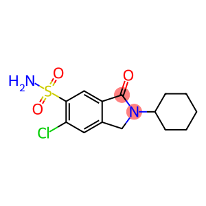 6-chloro-2-cyclohexyl-3-keto-isoindoline-5-sulfonamide