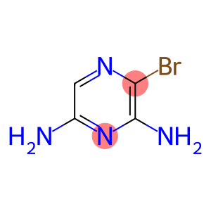 3-溴吡嗪-2,6-二胺