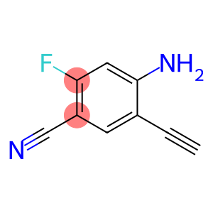 4-Amino-5-ethynyl-2-fluorobenzonitrile