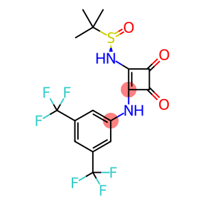 (R)-N-(2-((3,5-双(三氟甲基)苯基)氨基)-3,4-二氧代环丁-1-烯-1-基)-2-甲基丙烷-2-亚磺酰胺