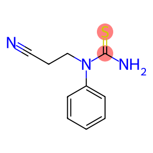 Thiourea,  N-(2-cyanoethyl)-N-phenyl-