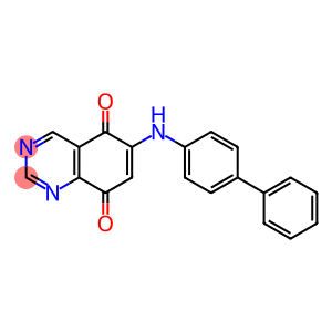 5,8-Quinazolinedione, 6-([1,1'-biphenyl]-4-ylamino)-
