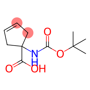 1-[(2-methylpropan-2-yl)oxycarbonylamino]cyclopent-3-ene-1-carboxylic acid