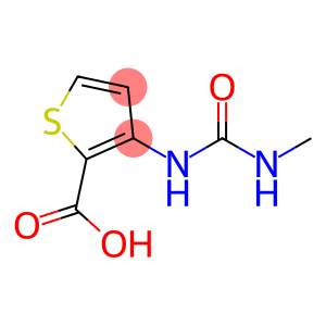 2-Thiophenecarboxylic acid, 3-[[(methylamino)carbonyl]amino]-