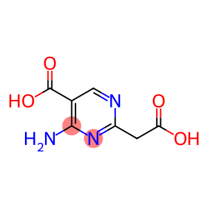 2-Pyrimidineacetic acid, 4-amino-5-carboxy- (8CI)