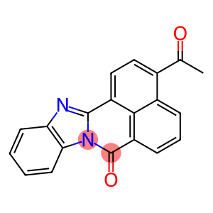 7H-Benzimidazo[2,1-a]benz[de]isoquinolin-7-one, 3-acetyl-
