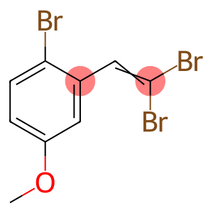 1-bromo-2-(2,2-dibromovinyl)-4-methoxybenzene