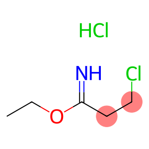 Ethyl 3-chloropropanimidoate hydrochloride
