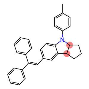 7-(2,2-Diphenylethenyl)-1,2,3,3a,4,8b-hexahydro-4-(4-methylphenyl)cyclopent[b]indole