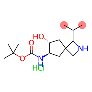 rel-tert-Butyl (7-hydroxy-1-isopropyl-2-azaspiro[3.4]octan-6-yl)carbamate hydrochloride