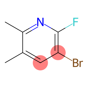 3-bromo-2-fluoro-5,6-dimethylpyridine