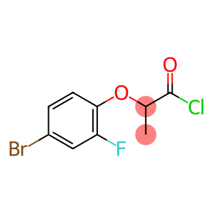 2-(4-bromo-2-fluorophenoxy)propanoyl chloride