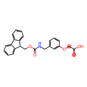 2-{3-[({[(9H-fluoren-9-yl)methoxy]carbonyl}amino)methyl]phenoxy}acetic acid