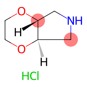5H-1,4-Dioxino[2,3-c]pyrrole, hexahydro-, hydrochloride (1:1), (4aR,7aR)-rel-