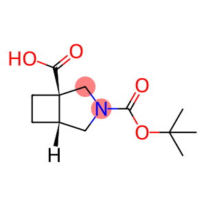 rac-(1R,5R)-3-[(tert-butoxy)carbonyl]-3-azabicyclo[3.2.0]heptane-1-carboxylic acid, trans