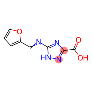 1H-1,2,4-Triazole-3-carboxylicacid,5-[(2-furanylmethylene)amino]-(9CI)
