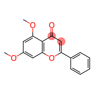 5,7-Dimethoxy-4-oxo-2-phenyl-4H-1-benzopyran
